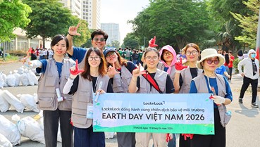 LocknLock triển khai các hoạt động bảo vệ môi trường thông qua chiến dịch "Earth Day Vietnam 2026"