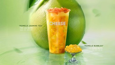 Cheese Coffee làm mới mùa hè với bộ đôi trà bưởi thanh mát