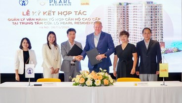 Pearl Residence hợp tác với Savills Việt Nam giúp nâng tầm chuẩn sống nơi trung tâm đô thị biển Cửa Lò