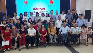 Hội nghị tập huấn: Phổ biến kiến thức pháp luật nhằm tăng cường năng lực cho người lao động khuyết tật