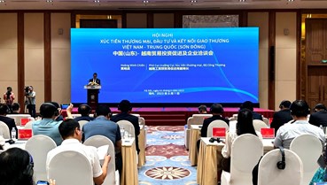 Xúc tiến Thương mại, Đầu tư và kết nối giao thương Việt Nam - Sơn Đông (Trung Quốc) 