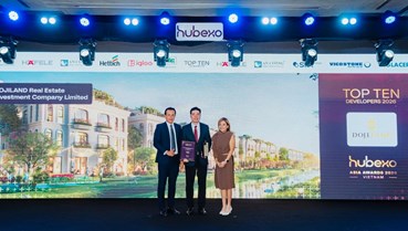 DOJILAND tiếp tục khẳng định dấu ấn tại giải thưởng quốc tế Hubexo Asia Awards