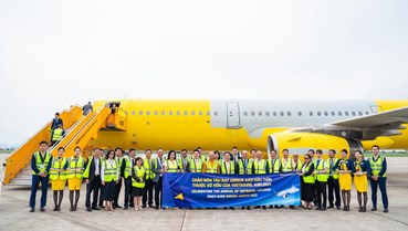 Vietravel Airlines chính thức đón máy bay Airbus A321 đầu tiên thuộc quyền sở hữu của hãng