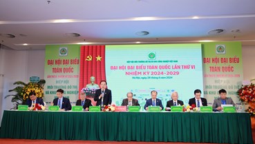Hiệp hội Môi trường đô thị và Khu công nghiệp Việt Nam tổ chức thành công Đại hội lần thứ VI