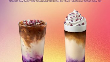 Đẹp, lạ, gây tranh cãi: “Cà phê khoai mỡ” có phải là món đáng uống tháng 7 của Starbucks?