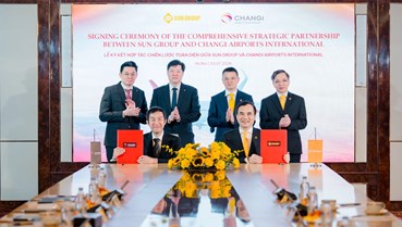 Sun Group và Changi Airports International mở rộng hợp tác chiến lược phát triển hệ thống sân bay tại Việt Nam