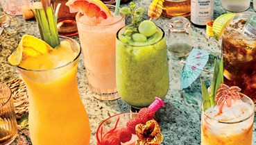 Hương vị nhiệt đới: Vũ khí mới trên “mặt trận” menu đồ uống