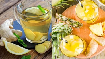 Gừng, trà xanh, dứa: Ba nguyên liệu cho một cơ thể khỏe mạnh