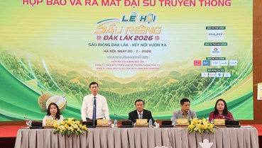 Lễ hội Sầu riêng Đắk Lắk năm 2026: Kết nối vươn xa, nâng tầm thương hiệu nông sản chủ lực