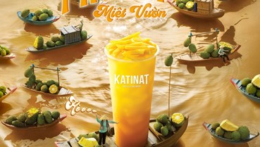 Katinat ra mắt Trà Mít Miệt Vườn tươi mát ngày hè