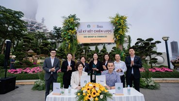 Sun Hospitality & Entertainment Group hợp tác toàn diện với Starbucks, nâng cao trải nghiệm du lịch Việt
