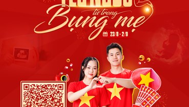 “Yêu nước từ trong bụng mẹ” - Cuộc thi dành cho mẹ bầu dịp Quốc khánh 2/9