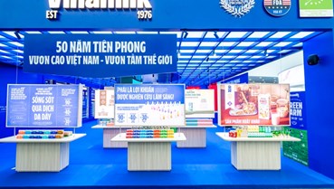 Vinamilk tạo điểm nhấn tại Triển lãm thành tựu đất nước 80 năm