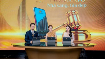 Những kỷ lục ấn tượng sau 20 phiên livestream đặt giá mua nhà NobleGo của Sunshine Group