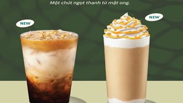 Starbucks ra mắt Honey Glazed Walnut – Bộ đôi thức uống mùa thu đầy cảm xúc