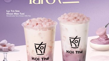 KOI Thé tái xuất cùng Handmade Taro Series: Hương vị cũ, trải nghiệm mới