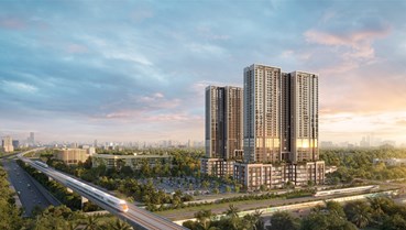 Giao lộ chiến lược đa tầng kết nối của 2 tòa tháp cuối phân khu The Sola Park