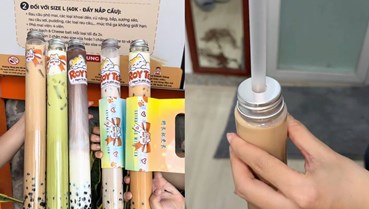 Trà sữa “điếu cày”: Khi bao bì trở thành đòn bẩy tiếp thị ngành đồ uống