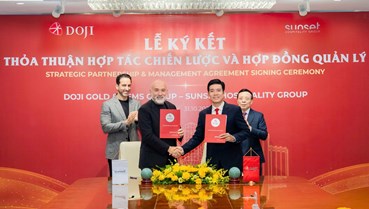 DOJI hợp tác chiến lược cùng Sunset Hospitality: Bước tiến cho ẩm thực Việt
