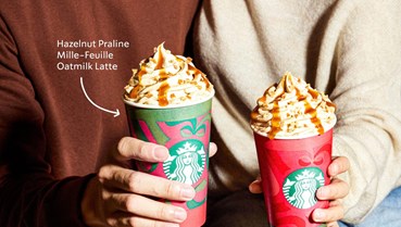 Starbucks kể chuyện Giáng sinh bằng hương cà phê mới