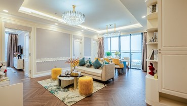 Bên trong căn hộ mẫu ‘view triệu đô’ của Newtown Diamond