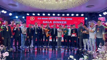 Hải Phòng đăng quang Cúp Vàng Giải bóng đá Kết nối họ Ngô