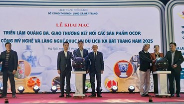 Triển lãm Bát Tràng 2025: Nơi tôn vinh OCOP và nghệ thuật truyền thống