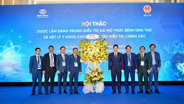 Hội thảo khoa học về Dược lâm sàng và Vật lý y khoa trong điều trị ung thư chính xác