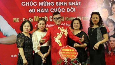 Ca sĩ Mạnh Cường tri ân “Đêm dạ tiệc” âm nhạc đặc biệt tới những người bạn