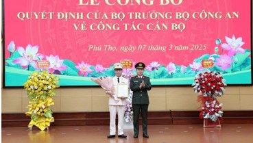 Phú Thọ có tân Phó Giám đốc công an tỉnh