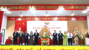Hà Nội: Đảng bộ xã Mê Linh tổ chức Đại hội đại biểu lần thứ I, mở ra nhiệm kỳ mới 2025 – 2030