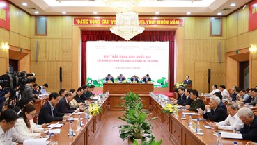 Hội thảo khoa học quốc gia “Xây dựng Quy định về công tác chính trị, tư tưởng”