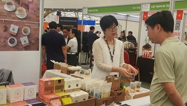 Gian hàng trà thảo dược Hàn Quốc “Ipool” lần đầu tiên ra mắt tại Tea Show Hanoi 2025