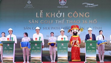 Hà Tĩnh: Khởi công dự án sân golf gần 1.800 tỷ đồng