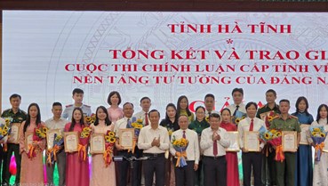 Hà Tĩnh vinh danh các tác giả xuất sắc Cuộc thi Chính luận năm 2026