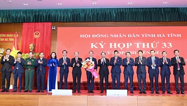 Ông Phan Thiên Định được bầu giữ chức Chủ tịch UBND tỉnh Hà Tĩnh