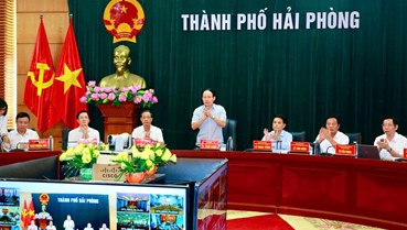 Hải Phòng: Hội nghị trực tuyến đánh giá hiệu quả vận hành các đơn vị hành chính sau ngày 1-7