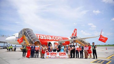 Thai AirAsia khai trương đường bay thẳng Hải Phòng – Bangkok: Tăng cường kết nối, mở rộng hợp tác ASEAN