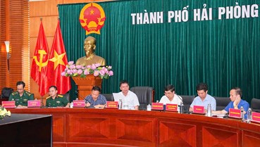 Hải Phòng chủ động các phương án ứng phó với bão số 3 (WIPHA)