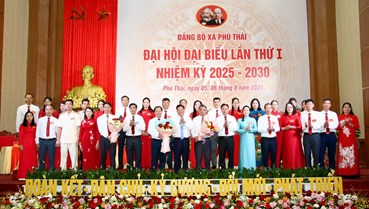Đảng bộ xã Phú Thái tổ chức Đại hội đại biểu lần thứ Nhất: Tăng tốc chuyển mình, phát triển bền vững