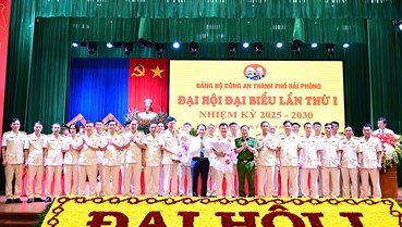 Đại hội đại biểu Đảng bộ Công an TP Hải Phòng lần thứ I, nhiệm kỳ 2025–2030: Đoàn kết – Trí tuệ – Khát vọng vươn xa