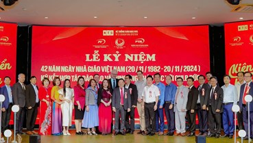 Hệ thống Giáo dục NTG: Tổ chức Lễ kỷ niệm 42 năm Ngày Nhà giáo Việt Nam và Ký kết hợp tác đào tạo, cung ứng nhân lực với Trường ITW Berlin - Đức