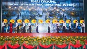 Hải Phòng khai trương dự án Chính quyền số thành phố