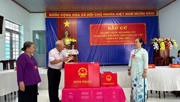 Không khí bầu cử sôi nổi tại các xã Nhơn Trạch, Đại Phước và Phước An