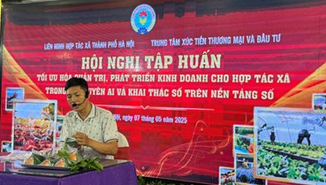 Tối ưu hóa quản trị, phát triển kinh doanh cho hợp tác xã trong kỷ nguyên AI