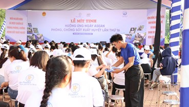 Bộ Y tế phát động chiến dịch hành động phòng, chống sốt xuất huyết: “Không có lăng quăng, không có sốt xuất huyết”