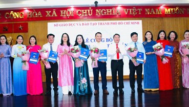Sở GD-ĐT TP.Hồ Chí Minh điều động, bổ nhiệm nhiều cán bộ quản lý