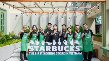 Starbucks mở cửa hàng đặc biệt tại TP Hồ Chí Minh