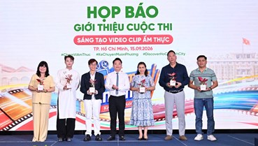 TP Hồ Chí Minh phát động cuộc thi video clip “Chạm vị ẩm thực, kể chuyện muôn phương”