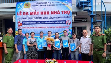 Nhà trọ an toàn, thêm điểm tựa cho người lao động xa quê 